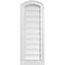 Ekena Millwork Arch Top Surface Mount PVC Gable Vent w/ 2"W x 2"P Brickmould Sill Frame, 12"W x 30"H GVPAR12X3003SN - alternate 1